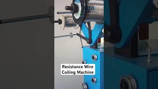 Resistance Wire Coiling Process for Tubular Heating Element [upl. by Ainyt]