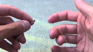 HD How to Tie a Palomar Knot with Fluorocarbon [upl. by Saylor574]