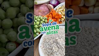 Sopa de avena con alitas [upl. by Sivi77]