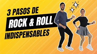 Descubre los PASOS Indispensables de ROCK and ROLL 🎸🔥 [upl. by Alexina]