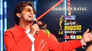 Darshan Raval rocks the stage of Smule Mirchi Music Awards 2020  KAMARIYA  CHOGADA TARA [upl. by Yerggoeg]