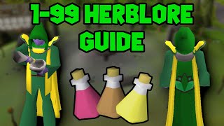 OSRS 199 Herblore Guide  Updated Herblore Guide 2024 [upl. by Tonry]