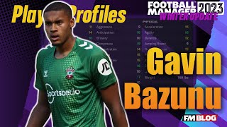 Gavin Bazunu  Player Profiles 10 Years In  FM23 [upl. by Kiefer160]