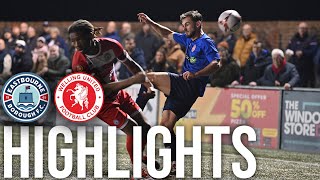 HIGHLIGHTS  Eastbourne Borough 4 Welling United 1 [upl. by Akiemat]