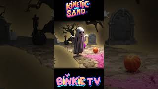 🎃 Color Crash Smashing Kinetic Sand Ghosts amp Pumpkins with Bowling Ball halloween 👻 kineticsand [upl. by Lesslie]