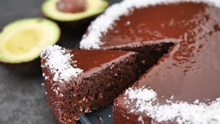 UNE TUERIE CE NOUVEAU GATEAU CHOCOLAT AVOCAT COCO SANS BEURRE [upl. by Nylleoj]