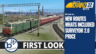 Trainz 22 BETA First Look  Price  Routes  Surveyor 20  Locos  Menus Beta build 115628 [upl. by Walford]