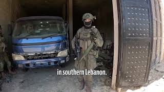 RAW FOOTAGE of Hezbollah Weapons in a Civilian House in Southern Lebanon [upl. by Nali]