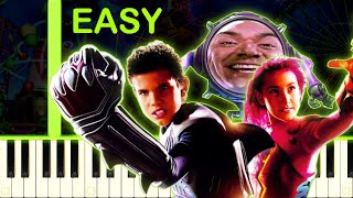 EASY Sharkboy and Lavagirl Songs On Piano [upl. by Aday46]