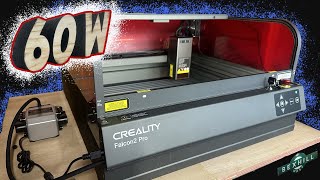 S2 E40 Creality Falcon2 Pro 60W Laser Review Part 1 [upl. by Akimit]