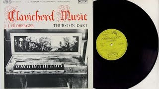 Thurston Dart clavichord Clavichord Music JJ Froberger [upl. by Maletta418]