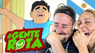 ESPAÑOLES REACCIONAN a GENTE ROTA por 1ª VEZ LO MEJOR Ft Gabriel Lucero [upl. by Yehudi489]