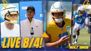 Chargers vs Rams Week 2 Training Camp Scrimmage  2024 NFL Season Prep 🏈⚡️BOLT BROS  LA Chargers [upl. by Ned]