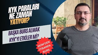 KYK BURS BAŞVURU NE ZAMAN BAŞKA BURS ALMAK KYKYI ETKİLER Mİ 1250₺ şimdilik [upl. by Gabriela]