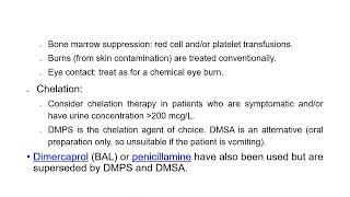 Acute amp chronic arsenic poisoning  effects of radiation [upl. by Notfilc587]