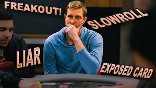 MOST CONTROVERSIAL Poker Vlog Moments [upl. by Hinkle]