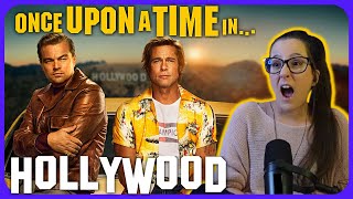 ONCE UPON A TIME IN HOLLYWOOD  Official Trailer REACTION [upl. by Merkley]