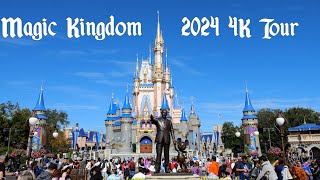 Magic Kingdom 2024 Complete Tour amp Walkthrough in 4K  Walt Disney World Florida January 2024 [upl. by Ezeerb]