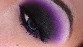 Tutorial De Maquillaje Maquillaje De Ojos Morado  JuanCarlos960 [upl. by Ihcalam826]