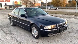 BMW 740i E38 POV Test Drive amp Walkaround [upl. by Kirbie]