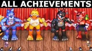 FNAF 6  How To Get All The Band Achievements Freddy Fazbears Pizzeria Simulator [upl. by Fredelia]