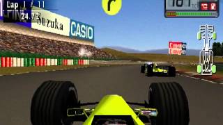 F1 World Grand Prix 2000 Suzuka Race PS1 [upl. by Namlaz556]