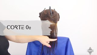 Como cortar el cabello RECTO  Corte fácil [upl. by Dallas669]