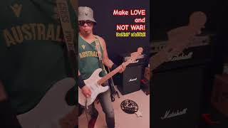 Make love and not war donnyradtke love music rock guitar ootd youtubeshort fashion jakarta [upl. by Kala]