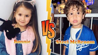 Bonnie RubyandBonnie VS Steel McBroom Transformation 👑 New Stars From Baby To 2023 [upl. by Sabelle]