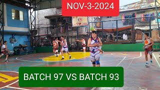 CARMEL L FERENAL BATCH 97 VS BATCH 93 LIVE BASKETBALL BRGY 119 TRULY COURT TUNDO MANILA [upl. by Irby201]