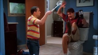 Two and a Half Men  Changing the Litter Box HD [upl. by Oos]