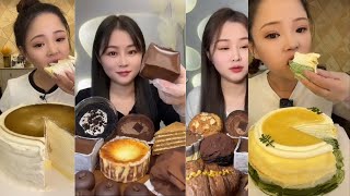 The Most Delicious Cream Cake😋🍰Compilation ASMR Eating Cake Show Mukbang Big Bites😍 mukbang [upl. by Brynna]