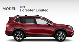 2021 Subaru Forester Limited  Trim Review [upl. by Kcirde555]