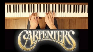 Please Mr Postman The Carpenters EasyIntermediate Piano Tutorial [upl. by Bryan]