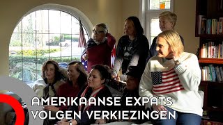 Amerikaanse expats volgen verkiezingen Trump is een pestkop [upl. by Leinahtan453]