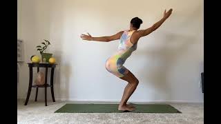 Yoga Flow For Anxiety And Positive Energy [upl. by Aneahs699]