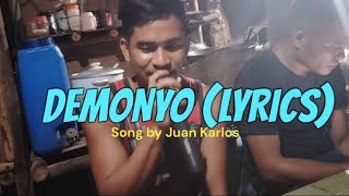 SING ALONG TO Demonyo WITH LYRICS  Karaoke Song Cover by Rababzkie [upl. by Bhatt]