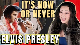 Elvis Presley  Its Now or Never  Opera Singer Reacts LIVE [upl. by Greiner]