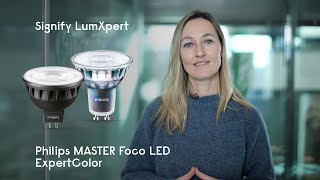 Philips MASTER LEDspot ExpertColor [upl. by Nihhi130]