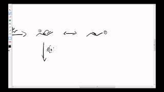 Electrophilic Addition of HBr to a 13diene [upl. by Onimod]