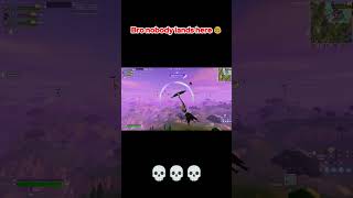 Nobody Lands Here 🤓 trending fortnite fortnitemontage viralvideo [upl. by Rayner]