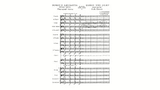 Prokofiev Romeo and Juliet Suite No 1 Op 64bis with Score [upl. by Zanlog811]