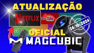 HY320 Recebe Nova Atualização Oficial Magcubic para Netflix Outubro de 2024 [upl. by Darren]