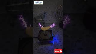 Hard to believe this is Real teslacoil musicbox electric thunder kinetic viral trending [upl. by Angid912]