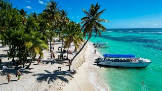 🇩🇴 Saona Island Dominican Rep 112023 4K 🌴 [upl. by Fanestil]