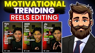 Detyo Bon Reels Editing  Instagram Trending Text Motivation VideoEditing Like detyo bonDetyobon [upl. by Karlee558]