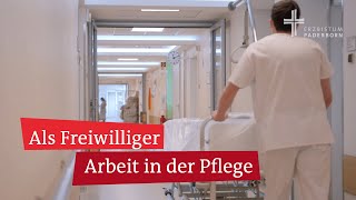 Bundesfreiwilligendienst im Krankenhaus Im pflegerischen Bereich auf der UrologieStation [upl. by Haggai]