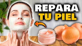 MUCHO MÁS PODEROSO que el BÓTOX Regenerar y Blanquear TU PIEL  Mascarilla y Crema para la Cara [upl. by Noirod]