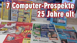 PC billig kaufen  ComputerProspekte und PreisCheck von 19982005 [upl. by Airehs]