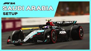 F1 24 Saudi Arabia Setup  Optimal Race Setup [upl. by Jacie194]